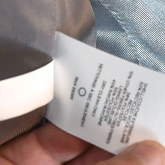 EUC Express Wool Blend Camel Coat Size S Double Breasted Water Resistant Classic - Picture 11 of 11